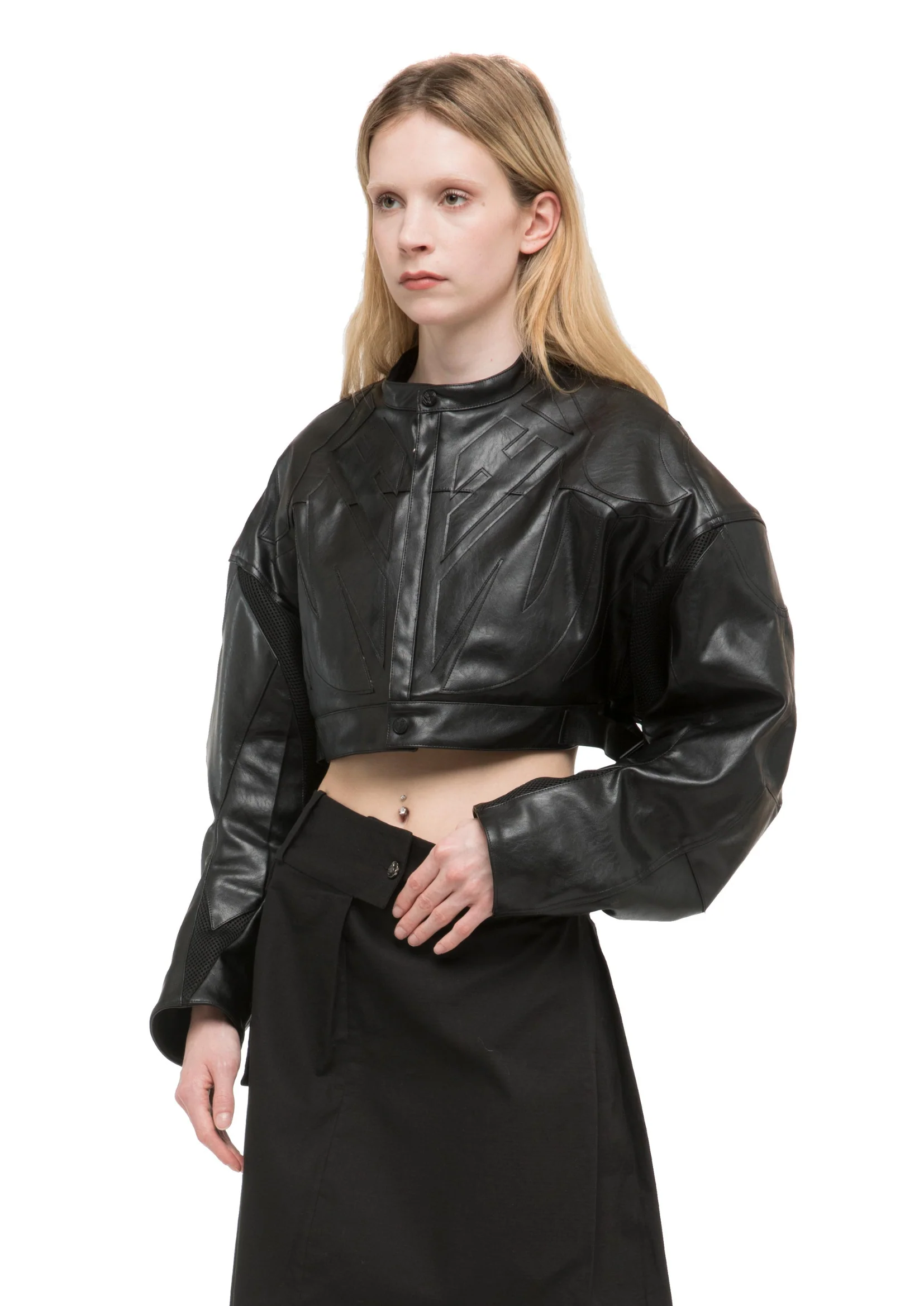 2K MOTO JACKET IN BLACK - Image 3
