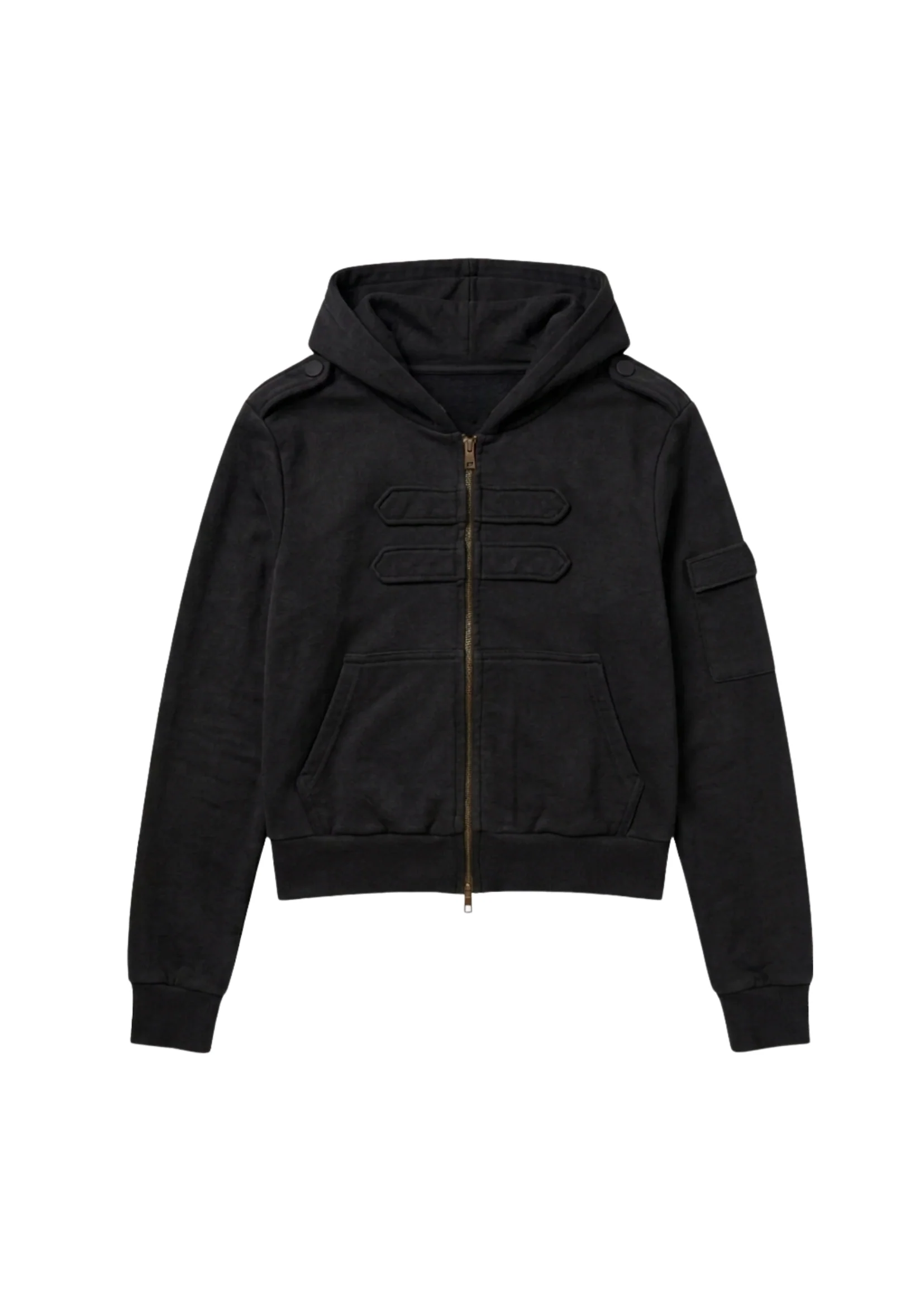 COMBAT HOODIE IN TACTICAL GREY - Image 10