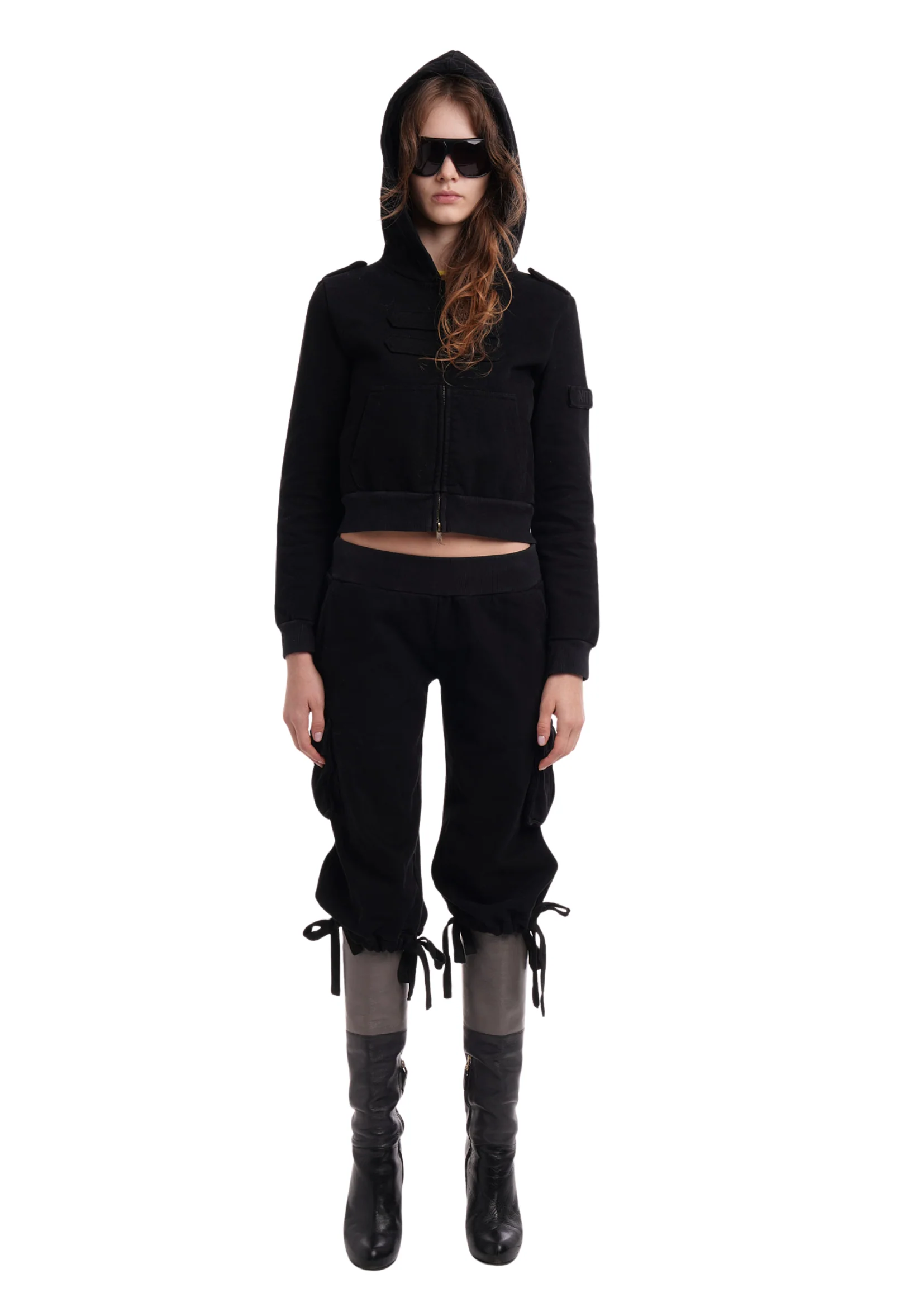 COMBAT HOODIE IN TACTICAL GREY - Image 5