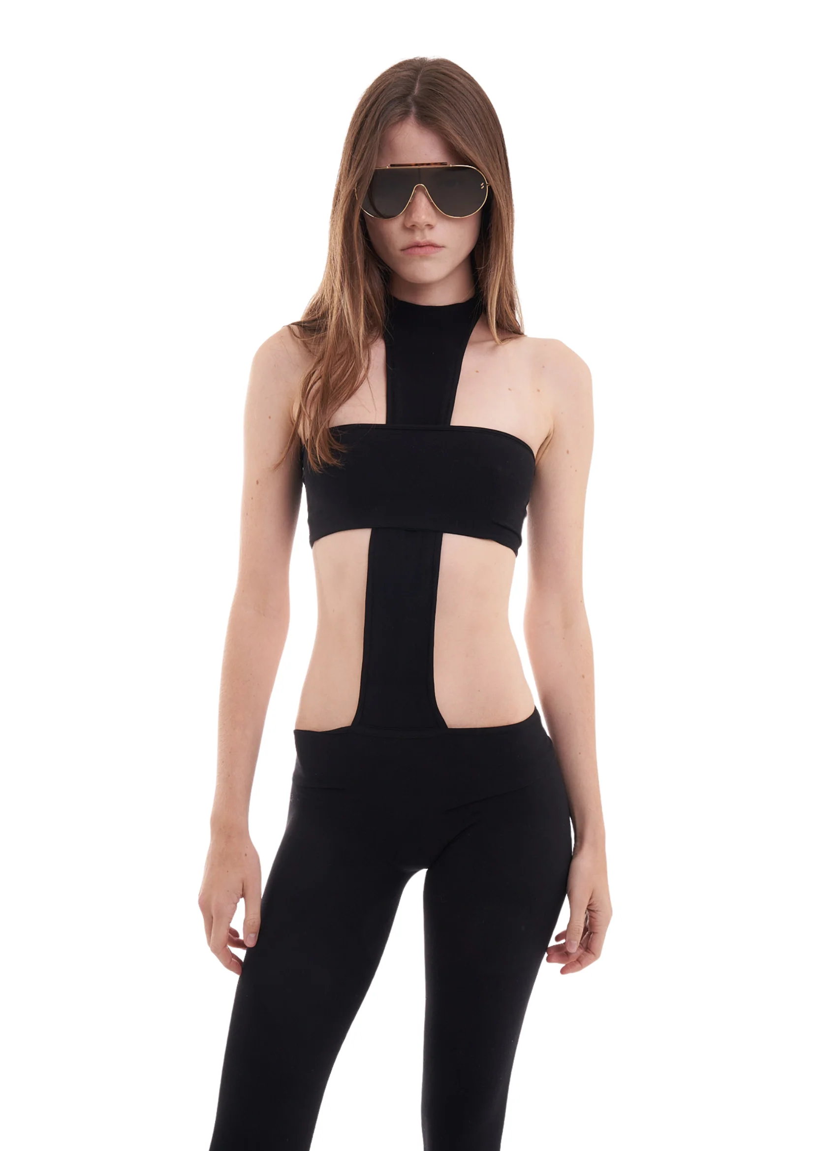 THE CROSS JUMPSUIT IN BLACK - Image 6
