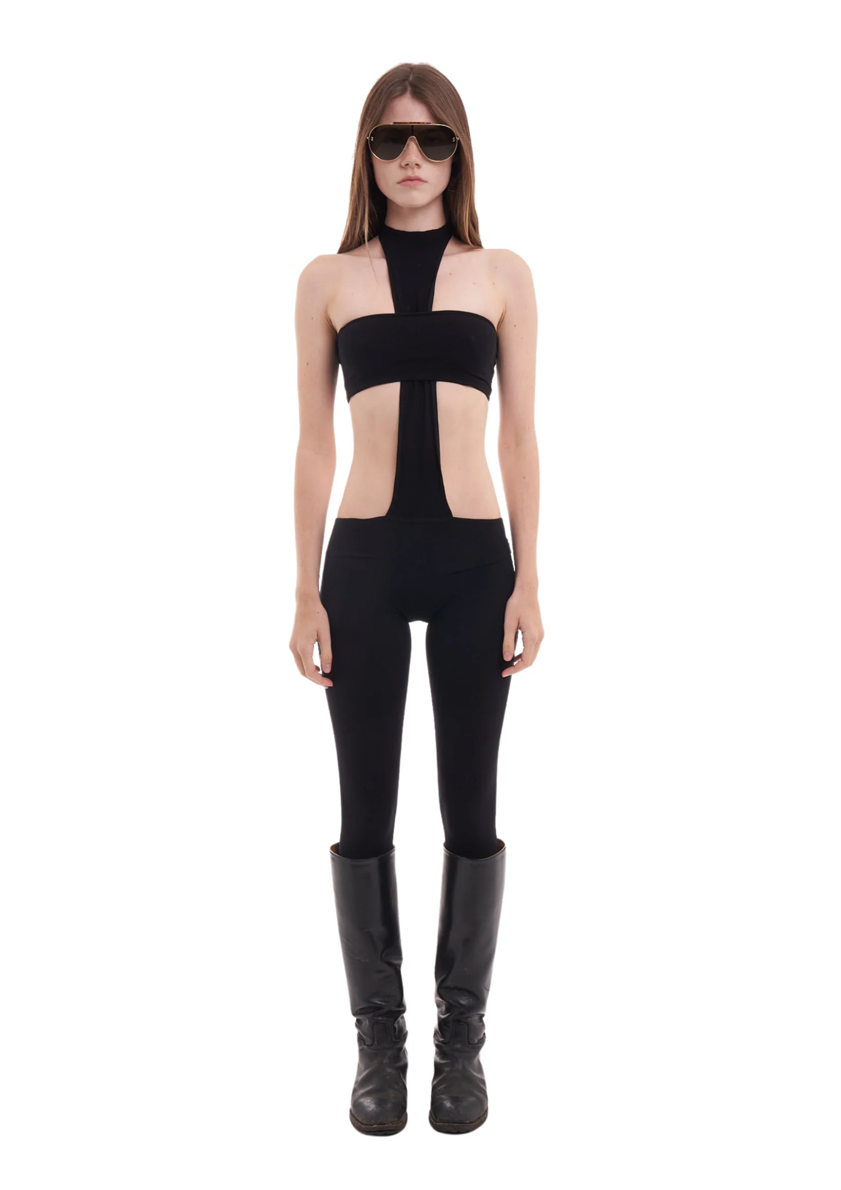 THE CROSS JUMPSUIT IN BLACK - Image 7