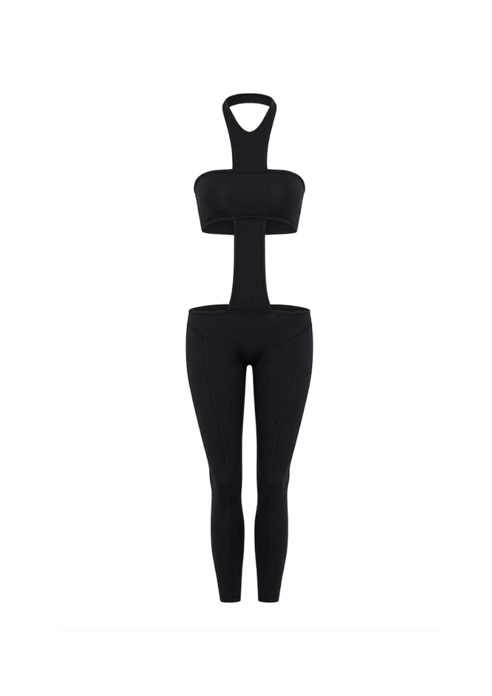 THE CROSS JUMPSUIT IN BLACK - Image 8