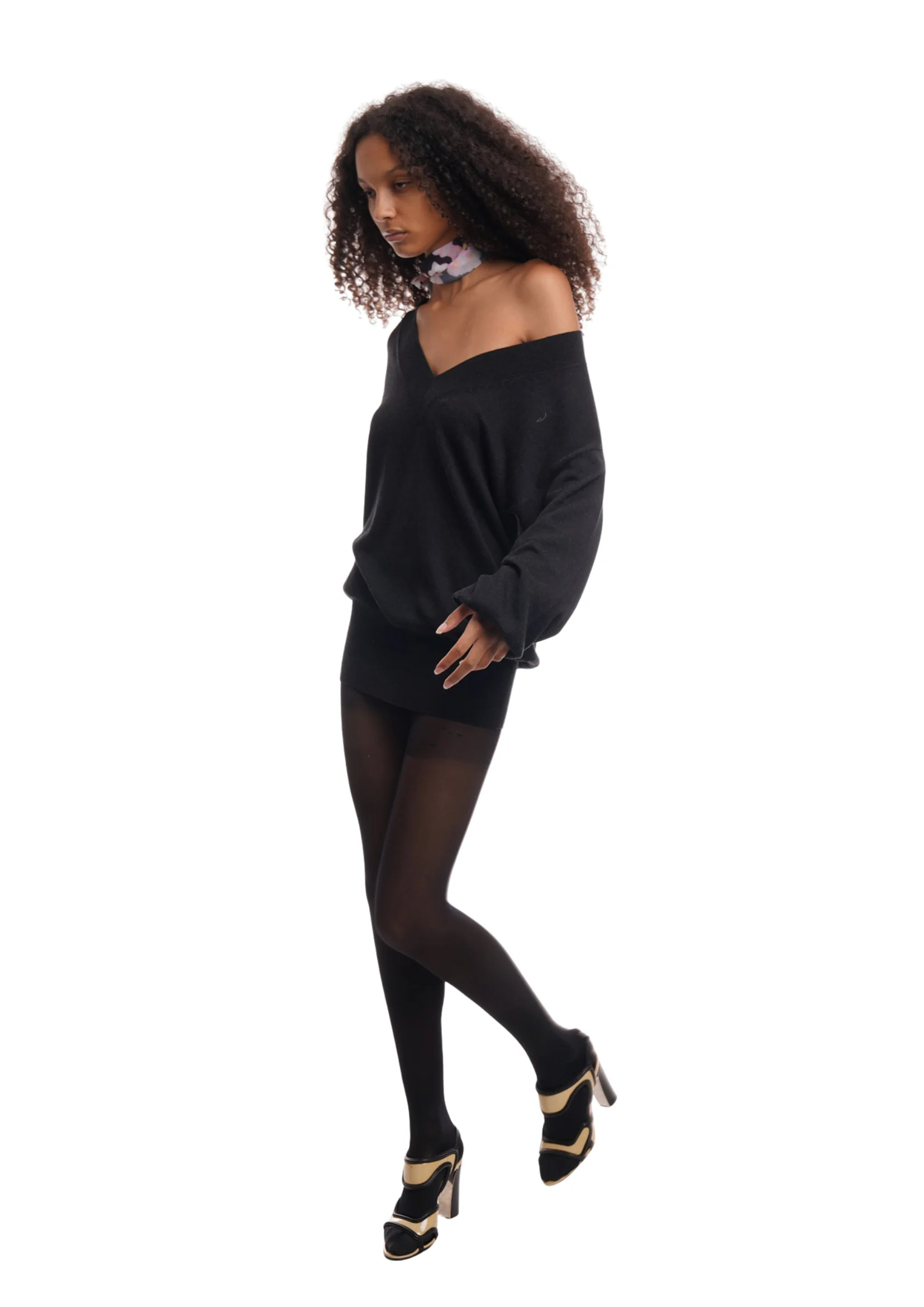 DEEP JUMPER IN BLACK - Image 3