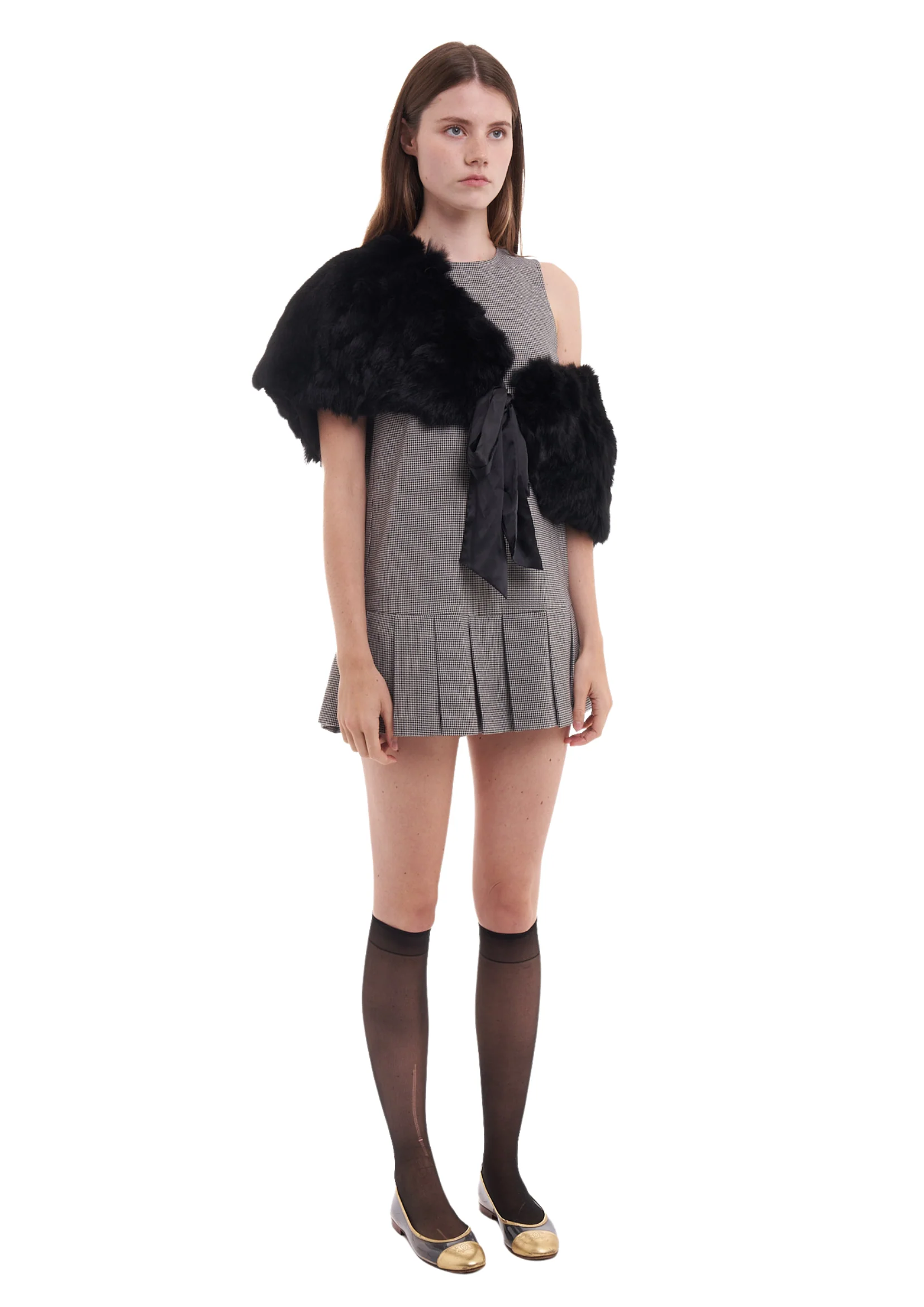 PARIS DRESS IN HOUNDSTOOTH - Image 5