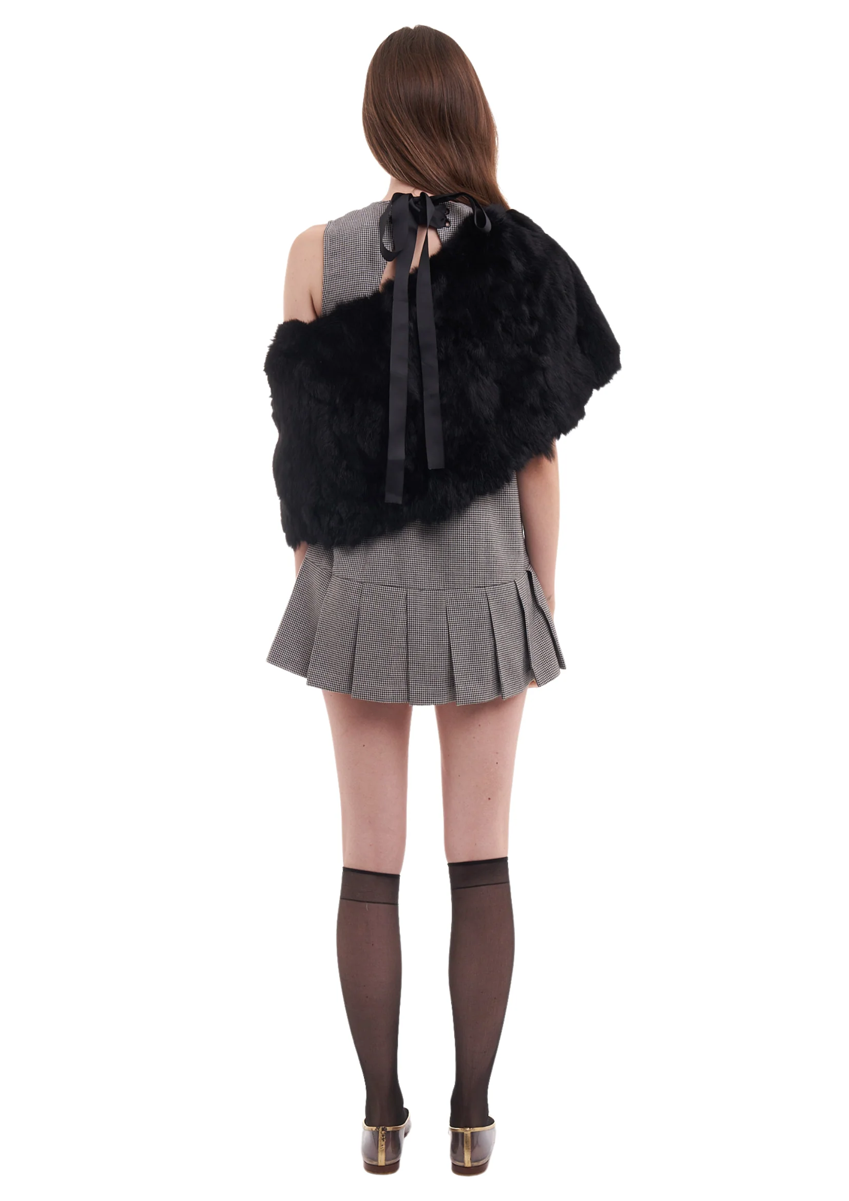 PARIS DRESS IN HOUNDSTOOTH - Image 6