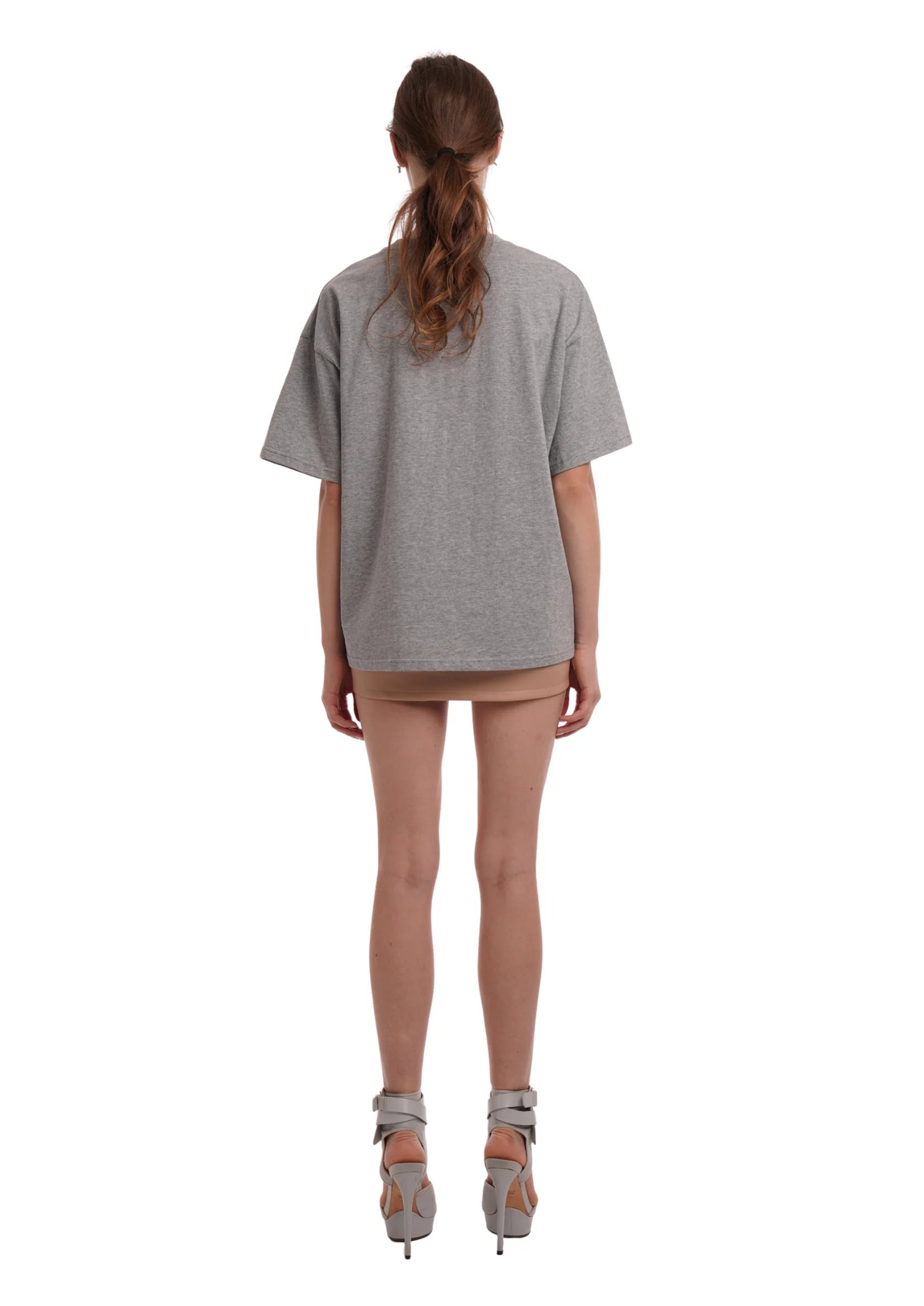SOLDADO OVERSIZED TSHIRT IN GREY MARL - Image 7