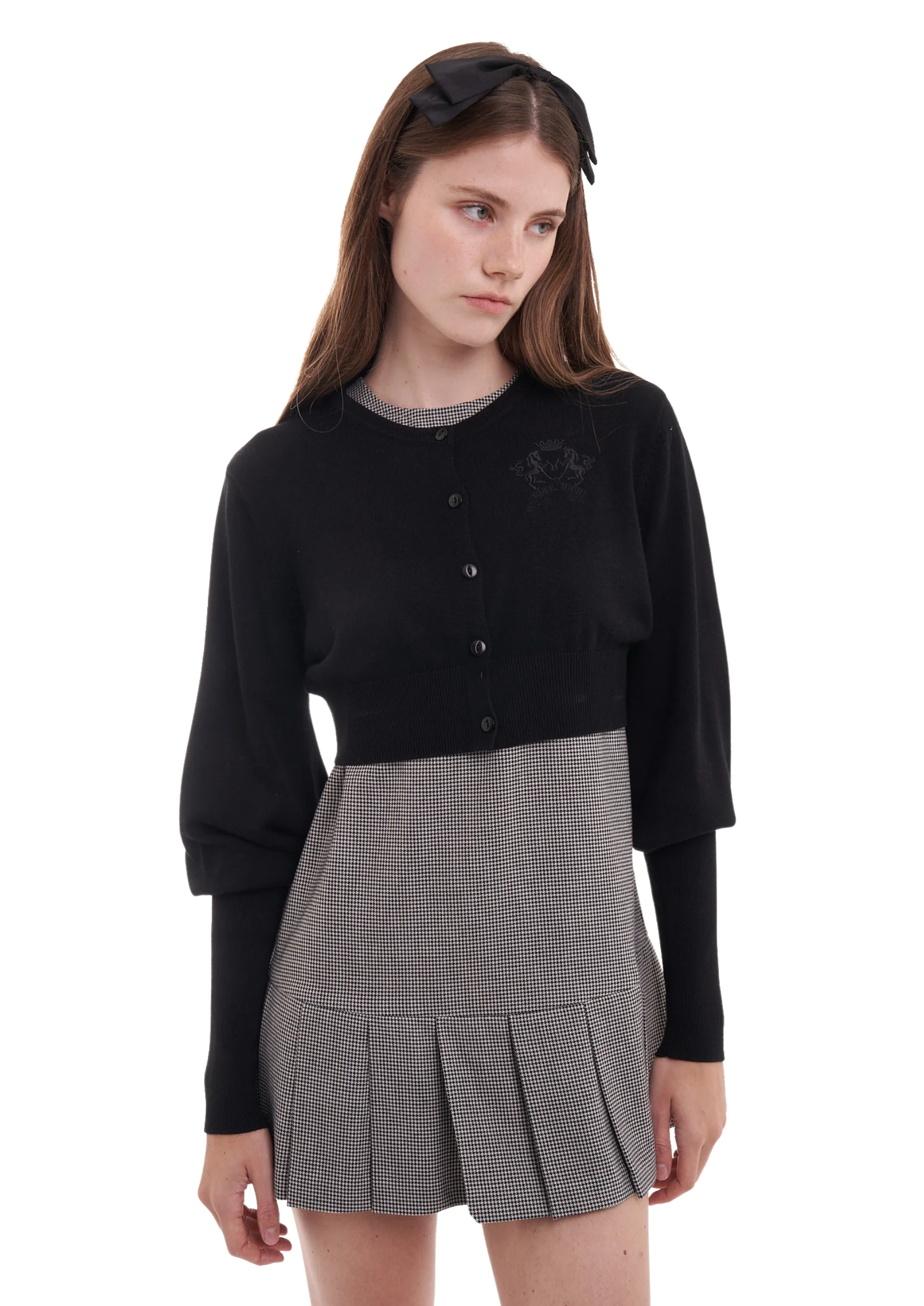 THE BUBBLE CARDI IN BLACK - Image 8