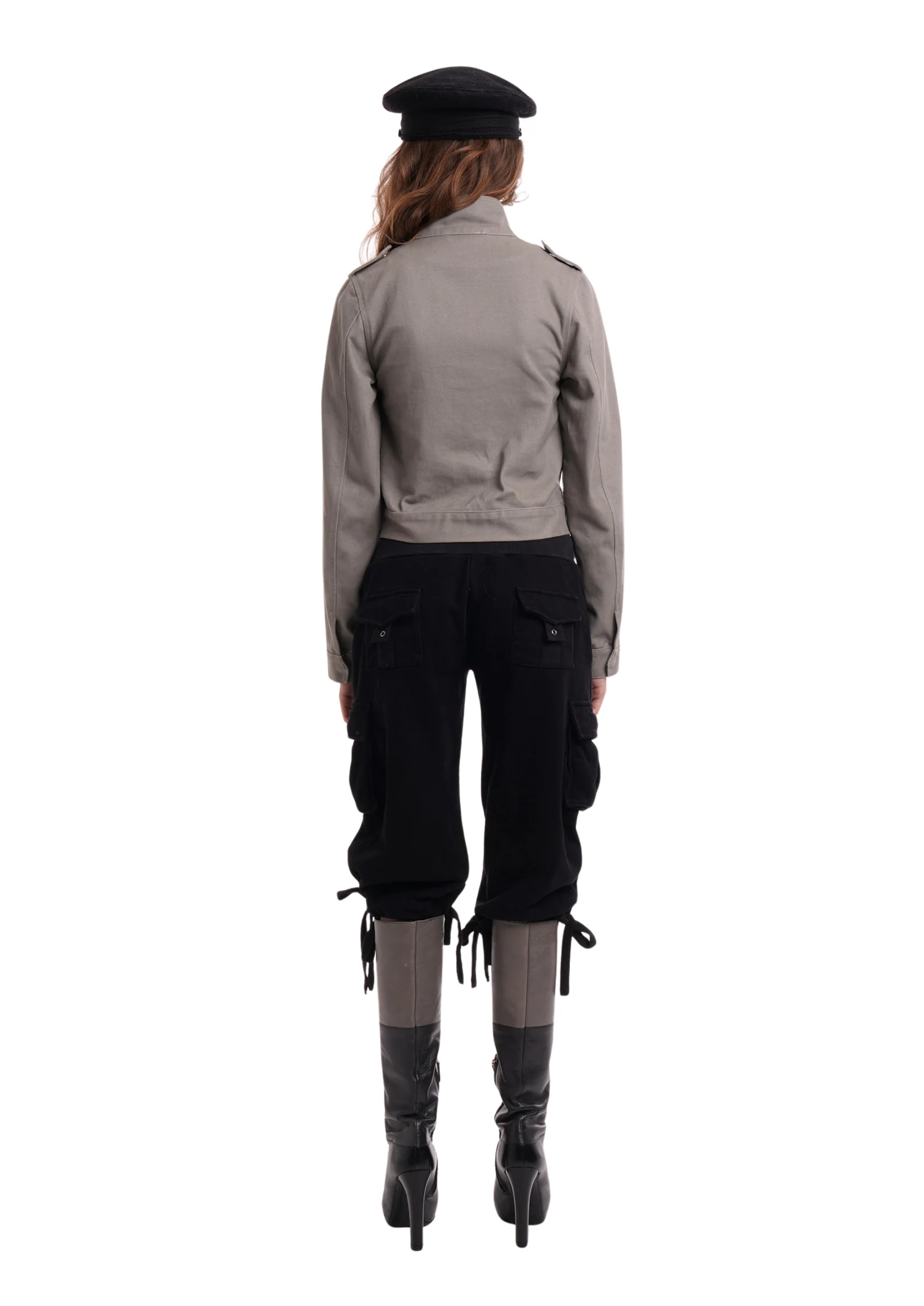 THE MAYA JACKET IN SLATE - Image 5