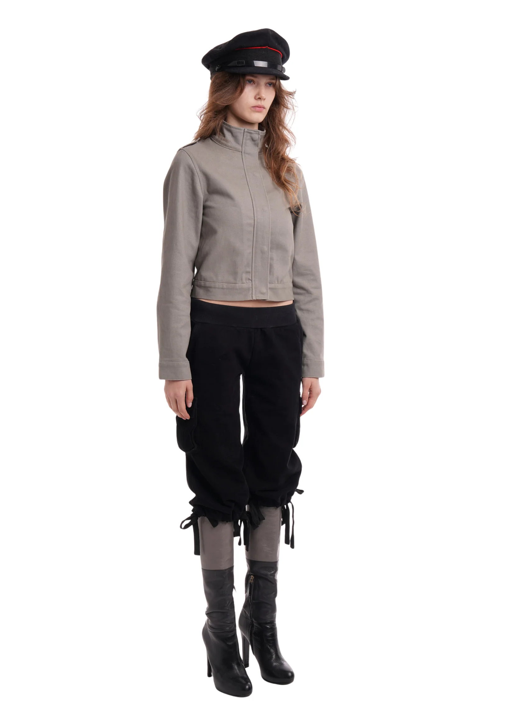 THE MAYA JACKET IN SLATE - Image 7